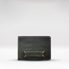 Load image into Gallery viewer, Hydor W2 Green Leather Bi Fold Wallet
