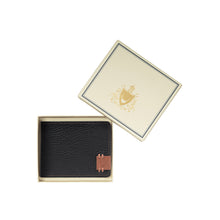 Load image into Gallery viewer, Hydor W3 Black Leather Bi Fold Wallet
