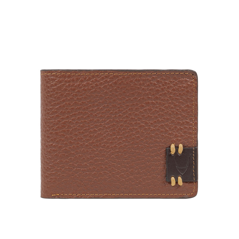 Hydor W3 Tan Leather Bi Fold Wallet
