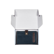 Load image into Gallery viewer, Governor Blue Leather Folio
