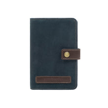 Load image into Gallery viewer, Governor Blue Leather Folio
