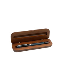Load image into Gallery viewer, Dupleix Blue Leather Fountain Pen
