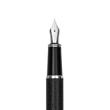Load image into Gallery viewer, Dupleix Black Leather Fountain Pen
