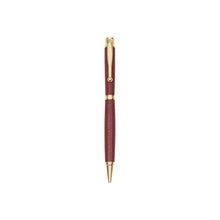 Load image into Gallery viewer, Marianne Red Leather Gel Pen

