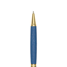 Load image into Gallery viewer, Marianne Blue Leather Gel Pen
