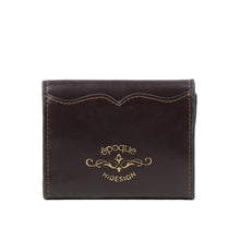 Load image into Gallery viewer, Comtesse W1 Purple Leather Tri-Fold Wallet
