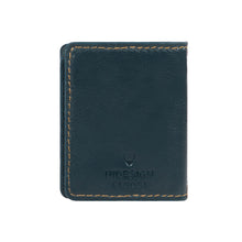 Load image into Gallery viewer, Baron W1 Blue Leather Bi-Fold Wallet
