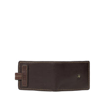 Load image into Gallery viewer, Baron W2 Brown Leather Bi-Fold Wallet
