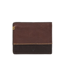 Load image into Gallery viewer, Viscounti W1 Tan Leather Tri-Fold Wallet
