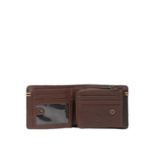 Load image into Gallery viewer, Viscounti W1 Tan Leather Tri-Fold Wallet
