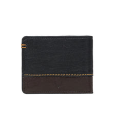 Load image into Gallery viewer, Viscounti W1 Black Leather Tri-Fold Wallet
