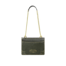 Load image into Gallery viewer, Comtesse 01 Olive Leather Shoulder Bag
