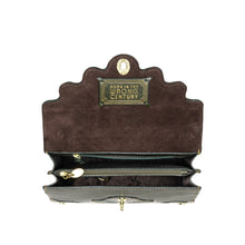 Load image into Gallery viewer, Comtesse 01 Olive Leather Shoulder Bag
