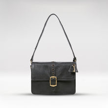 Load image into Gallery viewer, Lafayette 02 Black Leather Shoulder Bag
