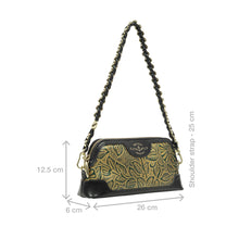 Load image into Gallery viewer, Marquise 01 Blue Leather Shoulder Bag
