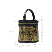 Load image into Gallery viewer, Marquise 02 Brown Leather Sling Bag
