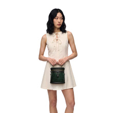 Load image into Gallery viewer, Marquise 02 Olive Leather Sling Bag
