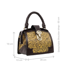 Load image into Gallery viewer, Marquise 03 Brown Leather Sling Bag
