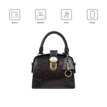 Load image into Gallery viewer, Marquise 03 Brown Leather Sling Bag
