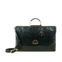 Load image into Gallery viewer, Marquise 04 Olive Leather Tote Bag
