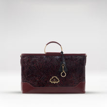 Load image into Gallery viewer, Marquise 04 Red Leather Tote Bag
