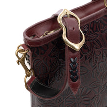 Load image into Gallery viewer, Marquise 04 Red Leather Tote Bag
