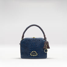 Load image into Gallery viewer, Palazzo 01 Blue Leather Sling Bag
