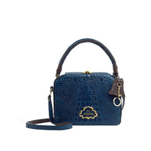 Load image into Gallery viewer, Palazzo 01 Blue Leather Sling Bag
