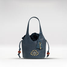 Load image into Gallery viewer, Palazzo 02 Blue Leather Sling Bag
