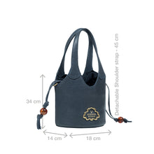 Load image into Gallery viewer, Palazzo 02 Blue Leather Sling Bag

