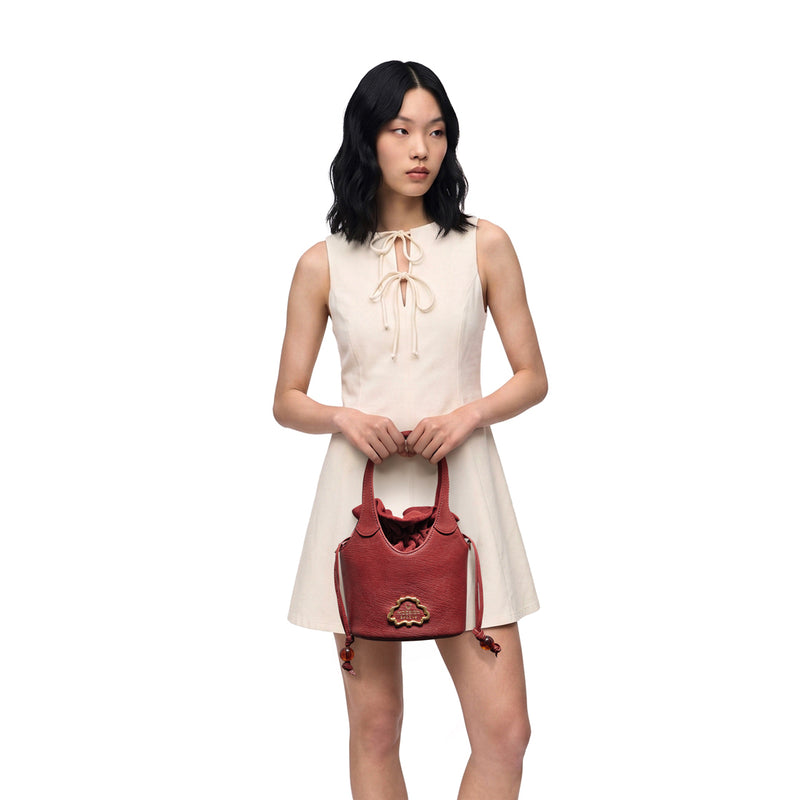 Palazzo 02 Red Leather Sling Bag