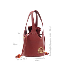 Load image into Gallery viewer, Palazzo 02 Red Leather Sling Bag
