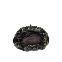 Load image into Gallery viewer, Versailles 01 Black Leather Sling Bag
