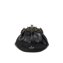 Load image into Gallery viewer, Versailles 01 Black Leather Sling Bag
