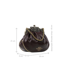 Load image into Gallery viewer, Versailles 01 Purple Leather Sling Bag
