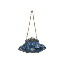 Load image into Gallery viewer, Versailles 02 Blue Leather Sling Bag
