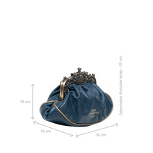 Load image into Gallery viewer, Versailles 02 Blue Leather Sling Bag
