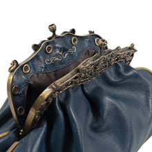 Load image into Gallery viewer, Versailles 02 Blue Leather Sling Bag
