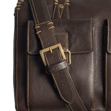 Load image into Gallery viewer, Baron 01 Brown Leather Briefcase
