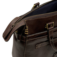 Load image into Gallery viewer, Baron 01 Brown Leather Briefcase
