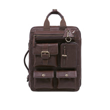 Load image into Gallery viewer, Baron 02 Brown Leather Backpack
