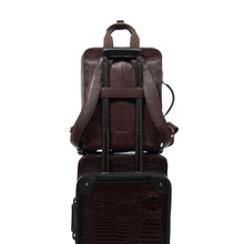 Load image into Gallery viewer, Baron 02 Brown Leather Backpack
