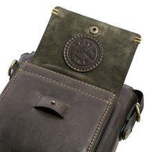 Load image into Gallery viewer, Viscounti 01 Olive Leather Crossbody

