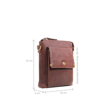 Load image into Gallery viewer, Viscounti 01 Tan Leather Crossbody
