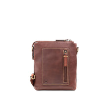 Load image into Gallery viewer, Viscounti 01 Tan Leather Crossbody
