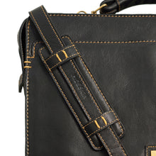 Load image into Gallery viewer, Viscounti 02 Black Leather Briefcase
