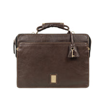 Load image into Gallery viewer, Viscounti 02 Brown Leather Briefcase
