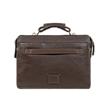 Load image into Gallery viewer, Viscounti 02 Brown Leather Briefcase
