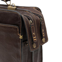 Load image into Gallery viewer, Viscounti 02 Brown Leather Briefcase

