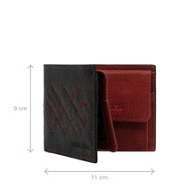 Load image into Gallery viewer, Big Sur W1 Black Leather Bi-Fold Wallet
